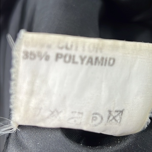 Unique herluf Design Denmark Black Raincoat size Large - Picture 10 of 11